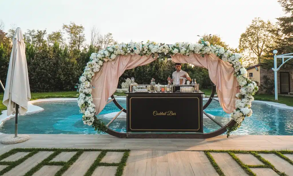 Branded pop up bar for corporate product launch in Australia