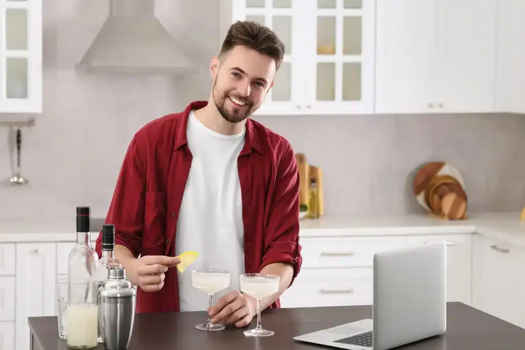 Virtual cocktail classes hosted by Kubarz for corporate teams